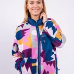 Patagonia NWT  Women's Synchilla® Fleece Jacket Frontera marble pink Photo 5