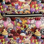 Disney  Inspired Giant Park Foods Print Vinyl Tote Bag Double Strap Pocket Photo 6