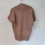 Banana Republic  Brown Short Sleeve Knit Sweater Photo 1