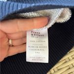 Frank and Eileen Tee Lab NEW WITHOUT TAGS Ribbed Knit Pullover Sweatshirt Blue Size M Photo 9