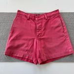 Ralph Lauren Vintage 90s  Polo Faded Red Coral Cotton Button Fly Chino Shorts 6 Photo 8