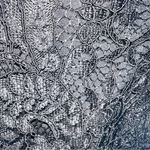 Nanette Lepore Nanette Very Black "Spring Bloom" Knee Length Floral Lace Dress-2 Photo 7