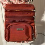 Baggallini Wallet Crossbody Purse Organizer ID Lightweight Travel Burnt Orange Photo 0