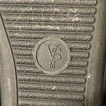 Victoria's Secret Victoria’s Secret Fuzzy Slip on Slippers. Size Medium. Black W/bow Photo 7