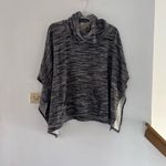 Calvin Klein  gray black cowl neck tunic size S/M 55% cotton Photo 9