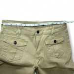 Hot Kiss Women's Beige Size 9 Low Rise Flare Cotton Spandex Pants Photo 5