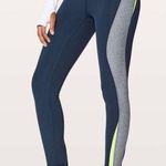 Lululemon Kick Serve Sweat Tight 25" True Navy women’s size 4 Photo 0