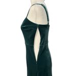 EXPRESS Velvet Spaghetti Strap Slip Bodycon Stretchy Mini Dress w/ Slit Size XS Photo 5