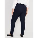 Old Navy NWT High Rise Pixie Pants Navy size 16 Secret-Smooth Pocket Office Work Photo 1