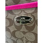 Coach  File Monogram Crossbody Bag F34938 Khaki Pink Ruby Photo 2