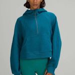 Lululemon Scuba Oversized Half-Zip Hoodie In Capri Photo 0