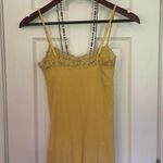 Aeropostale Y2K Aero Yellow Lace Trim Camisole Photo 4