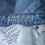 American Eagle Super High-Rise Baggy Wide-Leg Jeans - Size: 6 Regular Photo 6