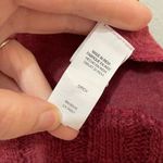 Lucky Brand  Lucky Lotus Burgundy Waterfall Front Cardigan Sweater Womens S Boho Photo 6