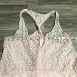 Hollister Light Pink Twisted Racerback Tank Top; Medium Women’s Photo 2