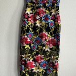 Milly  Strapless Artem Spanish Garden Embroidery Midi Dress, Size 6, NEW Photo 9