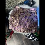 H&M Elegant Purple and Gold Skirt Photo 9