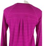 Athleta  Long Sleeve Hot Pink Thumb Hole Top Nwot Photo 11