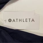 Athleta Essence Twist Top Women M Navy Blue Activewear Sporty Cropped Photo 5