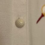 Karen Scott Golf Cardigan-embroidery and golf ball buttons-SO CUTE - Vintage  Photo 3