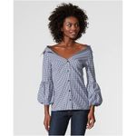 New. BAILEY 44 Gingham top. Photo 6