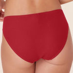 ANDIE x Mindy Bikini Set Maui Top Rib Swimsuit Flame Red size small NWT Photo 2