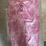 Susan Graver SG Sport Regular Printed Contour Knit Crop Leggings Dusty Rose Photo 8