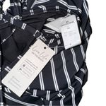Cupshe NWT  Striped One Piece Swimsuit Black and White Size XL Photo 1