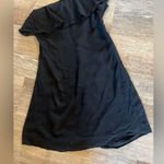 ASTR  the label black mini dress one shoulder Photo 10