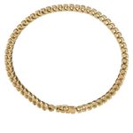 14K 2.48ctw Diamond Link Bracelet Gold Photo 7