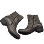 Blondo  Ankle Booties Brown Slouchy Aqua Protect Side Zip Shoes Women’s Size 6M Photo 4