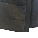 CAbi Women's Black Wrap Skirt Size M Short Quilted Asymmetric Casual Photo 2