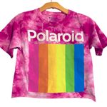 Polaroid 🛍5/$25 Junior’s crop style  T-shirt Photo 0