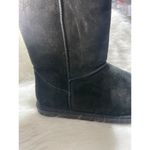 LAMO Womens Black Suede Mid Photo 2