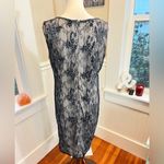 Adrianna Papell  Cocktail Dress Illusion Lace Beaded Size 14 Flapper‎ Nostalgia Photo 4
