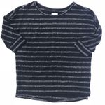 Lou & grey semi sheer striped sweater Photo 1