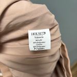 House Of CB London Valencia Faux Leather Nude Tan Dress XS Photo 8