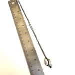 Blue and white white Dutch Windmill Painted on Ceramic Delft Shoes on chain Photo 5