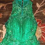 Bright Emerald Green Dress Size 4 Photo 1