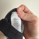 Retrology Black and Gray Houndstooth Midi Sweater Skirt Button Detail Size Med Photo 7