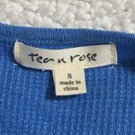 Tea N Rose  women's size small vibrant blue long duster cardigan with pockets Photo 5