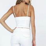 Princess Polly NWT  Corset White Top 2 Photo 2
