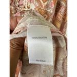 J.Jill Pintuck Southwest Sunset Colors Patchwork Button Down Tunic Top Petite M Photo 7