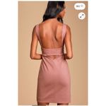Lulus  Fashionably On Time Mauve Bodycon Dress Size Medium‎ Photo 1