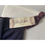 Altar'd State ALTAR’D STATE maxi DRESS Long Navy embroidered sheer halter sz S, beach boho Photo 9