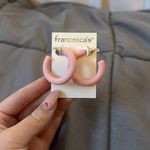 Francesca's Francesca’s Mauve Pink Hoops Photo 0