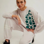 Free People Movement NWT FP Movement Women's All Star Logo Pants In Rose Quartz Combo $98 Retail Photo 0