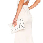 Lovers + Friends Revolve Lover+Friends Light Pink Paris Maxi Lace Back Dress Photo 0