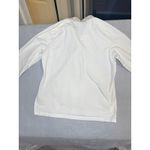 Christopher & Banks  white zip up women's size large Photo 4