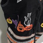 Victoria Jones  Halloween Vest Kitsch Pumpkins Bats Photo 1